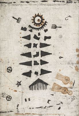 Borčić, Bogdan (1926-2014). Žalo, 1963Aquatint etchingSigned lower right, titled lower middle 