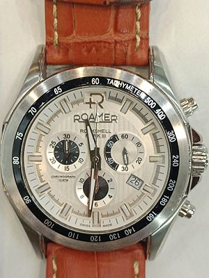 Rel&oacute;gio Roamer Rockshell Mark III com cron&oacute;grafo