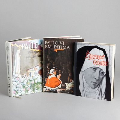 TRÊS LIVROS. Lágrimas Celestes. Edição Dr. Marjay, Lisboa, Paulo VI