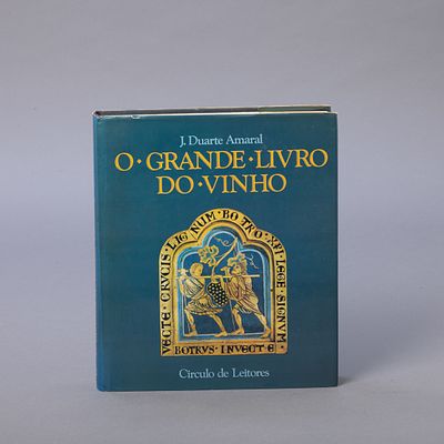 O GRANDE LIVRO DO VINHO. Por J. Duarte Amaral, 414 páginas profusamente ilustradas