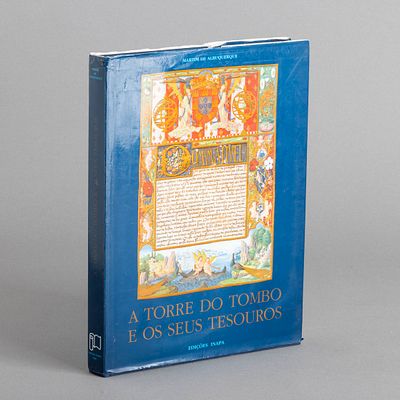 A TORRE DO TOMBO E OS SEUS TESOUROS. Por Martim de Albuquerque, edição patrocinada