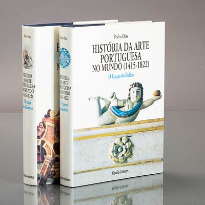 HISTÓRIA DA ARTE PORTUGUESA NO MUNDO (1415-1822) - 2 VOLUMES. De Pedro Dias. Volume 1 "O