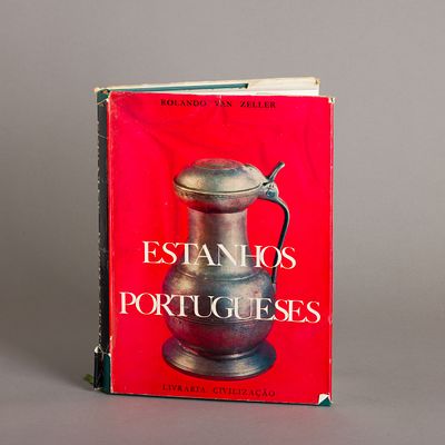 ESTANHOS PORTUGUESES. Por Rolando Van Zeller. Livraria Civilização. Exemplar