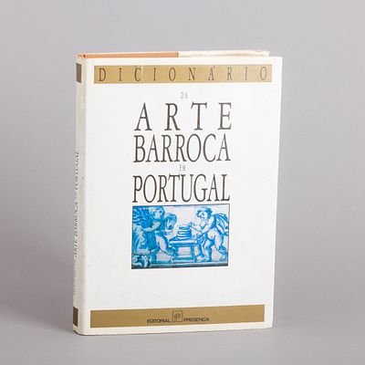 DICION&Aacute;RIO DA ARTE BARROCA EM PORTUGAL. Livro profusamente ilustrado 