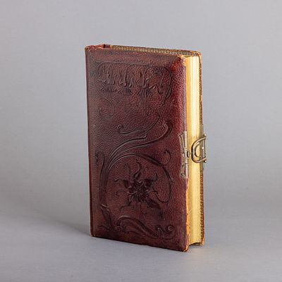 &Aacute;LBUM DE FOTOGRAFIAS. Arte Nova, capas em couro decora&ccedil;&atilde;o com motivos florais e vegetalistas 