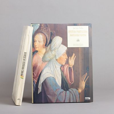 DOIS LIVROS. "100 Pintores Portugueses do S&eacute;culo XX" Por Rui M&aacute;rio Gon&ccedil;alves. Publica&ccedil;&otilde;es Alfa. 