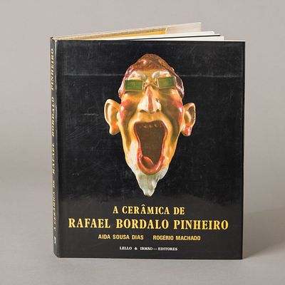 A CER&Acirc;MICA DE RAFAEL BORDALO PINHEIRO. Livro ilustrado sobre trabalho do artista Rafael Bordalo 