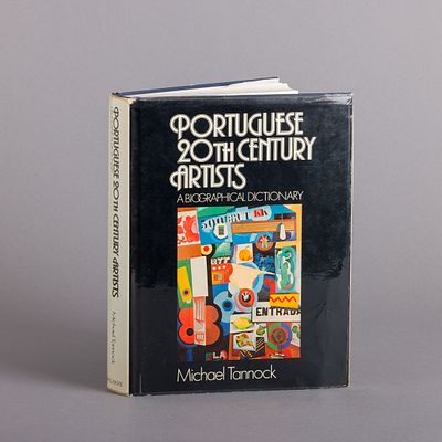 PORTUGUESE 20TH CENTURY ARTISTS - A BIOGROPHICAL DICTIONARY. Por Michael Tannock, profusamente 