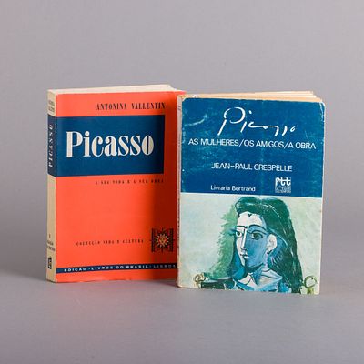 DOIS LIVROS. "Picasso - As Mulheres/ Os Amigos/ A Obra" por Jean-Paul Crespelle, Livraria 
