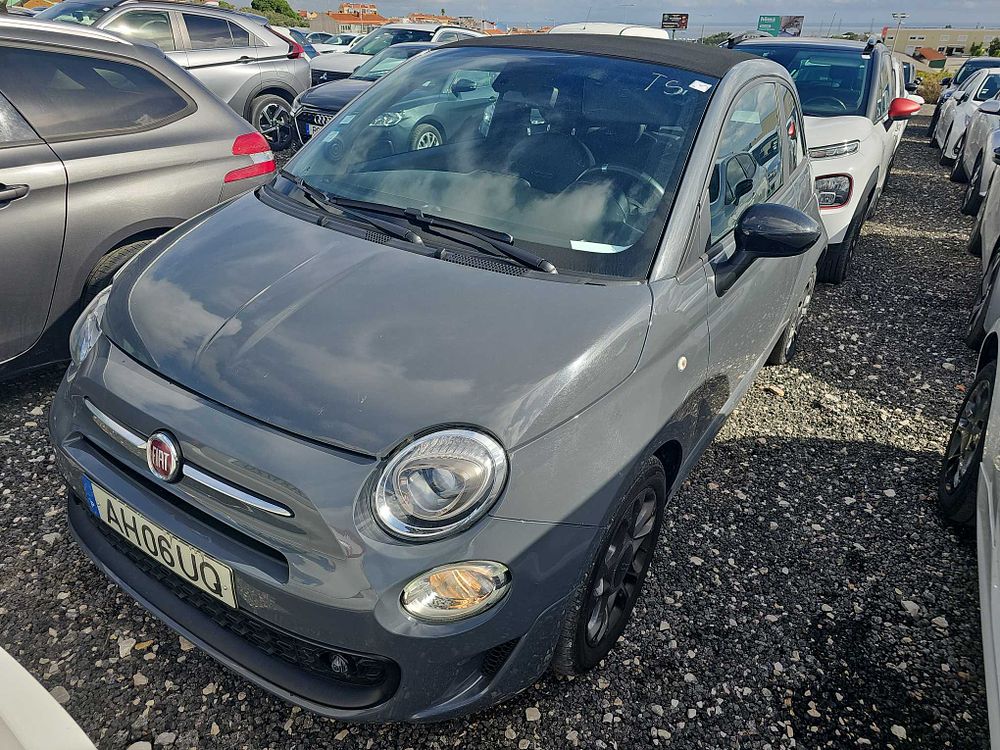 Fiat 500 2021. 113 000 Km. Mudan&ccedil;as: Manual
Cor: cinzento.
Matr&iacute;cula	AH06UQ
VIN	ZFABF1DJXNJF37163