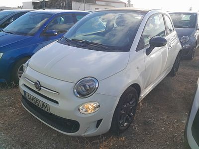 Fiat 500 2021. 128,600 Km
Color: Branco.