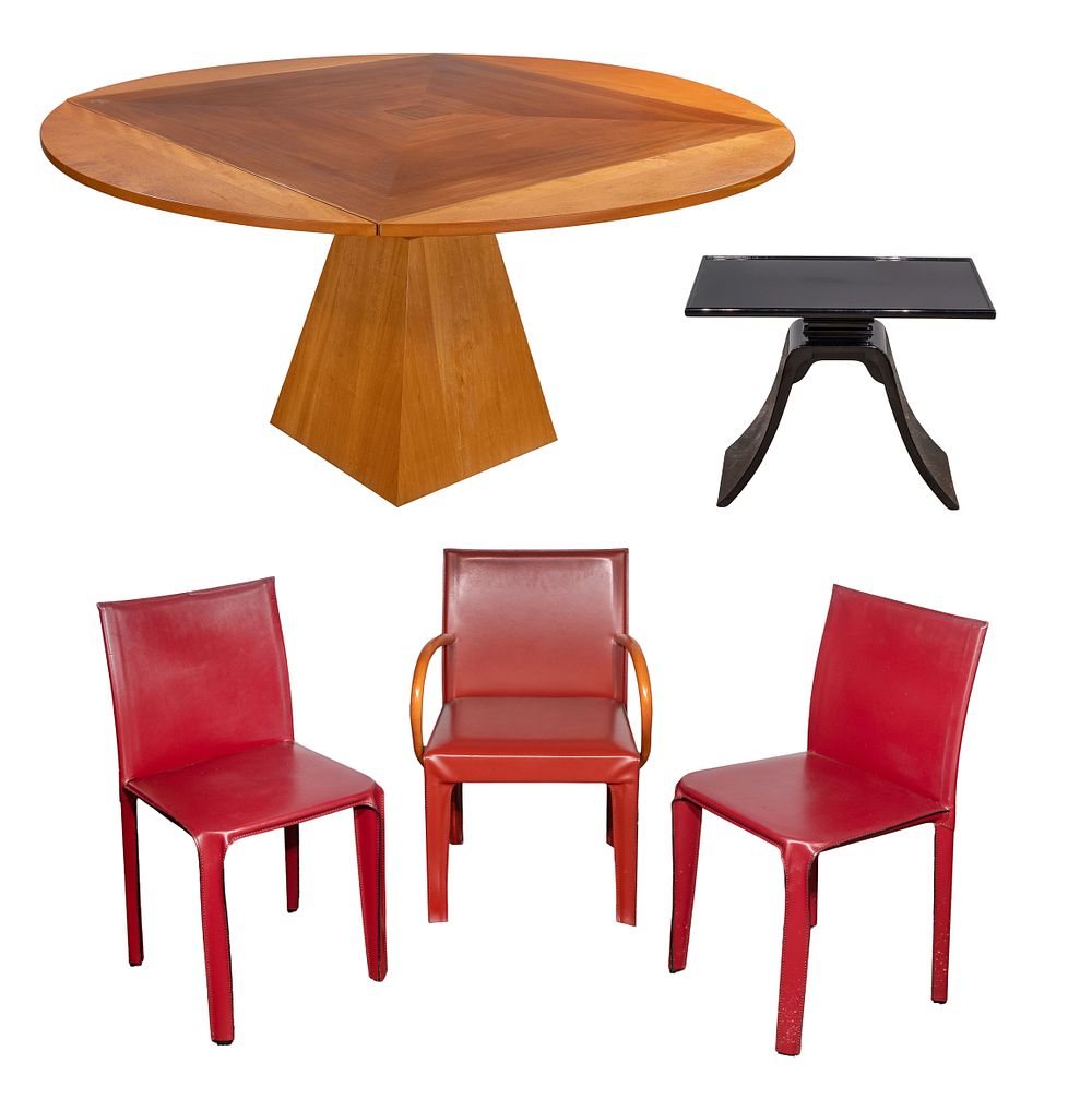 Lot 160: Gaming Table and Modern Furniture Assortment