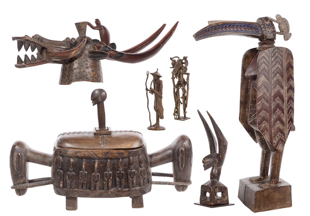 Lot 189: African Ethnographic Object Assortment