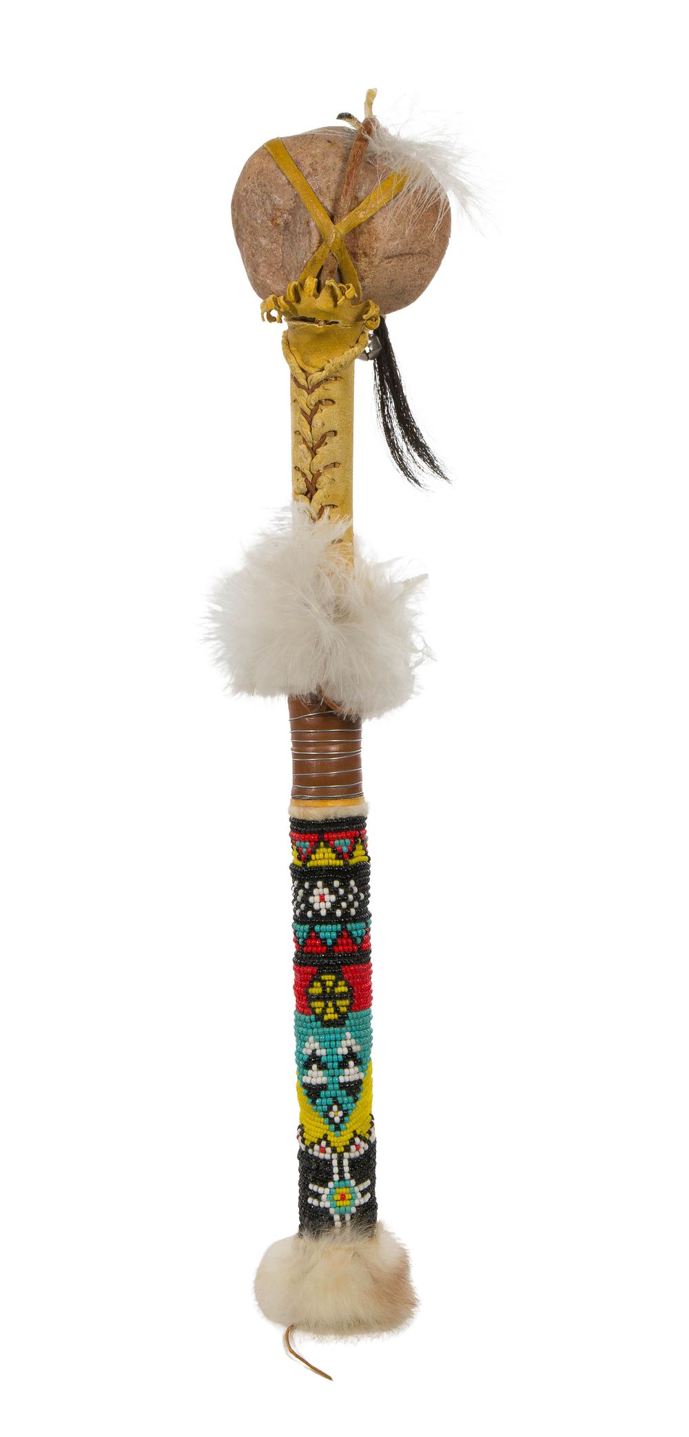 Lot 191: Native American Beaded Club