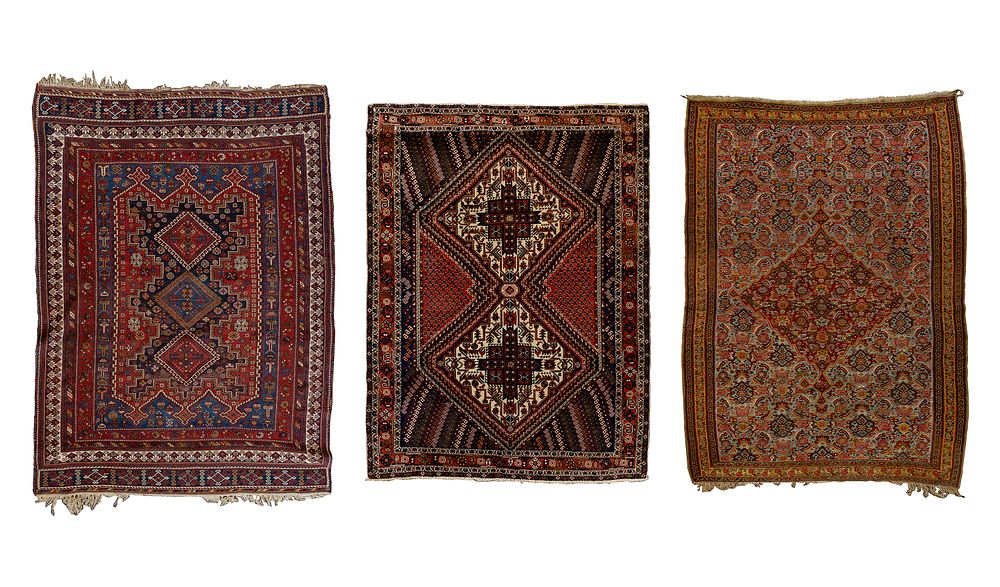 Lot 216: Persian Wool Rug Assortment