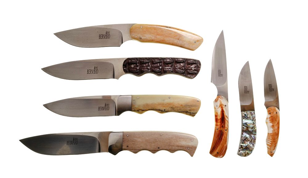 Lot 264: Arno Bernard Fixed Knife Assortment