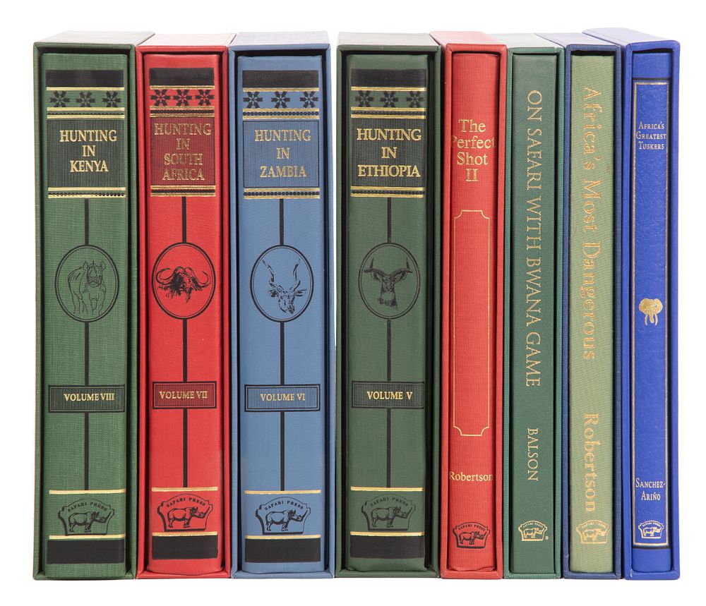 Lot 271: Safari Press Hunting Book Assortment