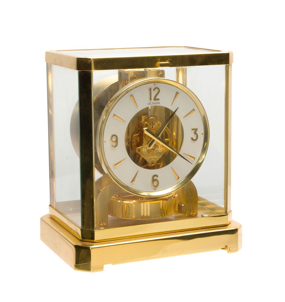 Lot 276: LeCoultre & Cie Perpetual Atmos Mantel Clock