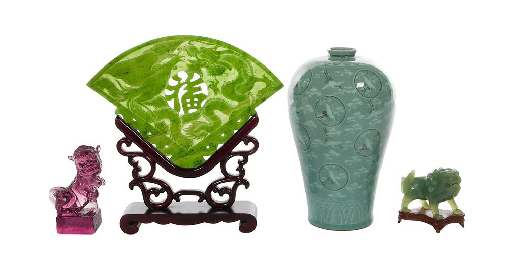 Lot 155: Asian Decorative Object Assortment