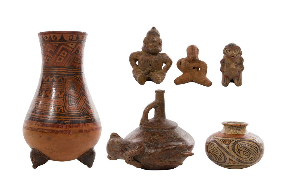 Lot 179: Central American Pre-Columbian Style Pottery Assortment