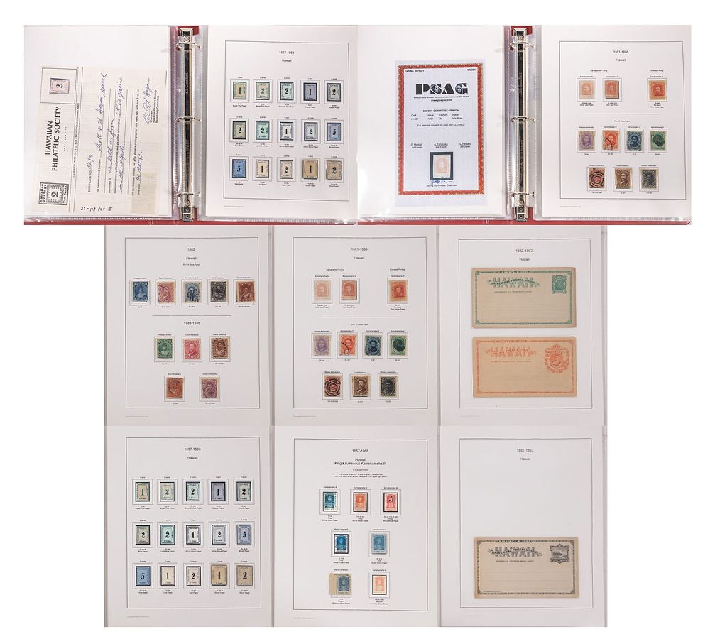 Lot 224: Hawaii Stamp and First Day Cover Assortment