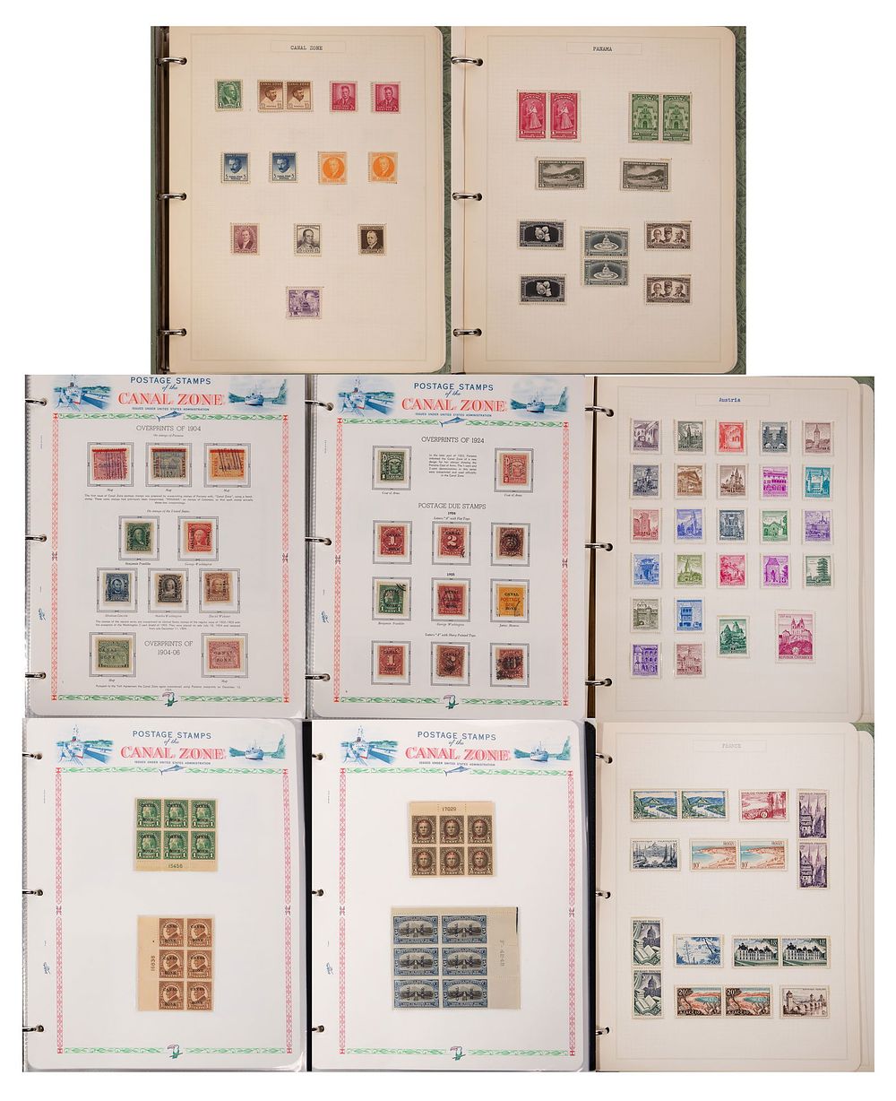 Lot 225: Panama Canal Zone Stamp and First Day Cover Assortment