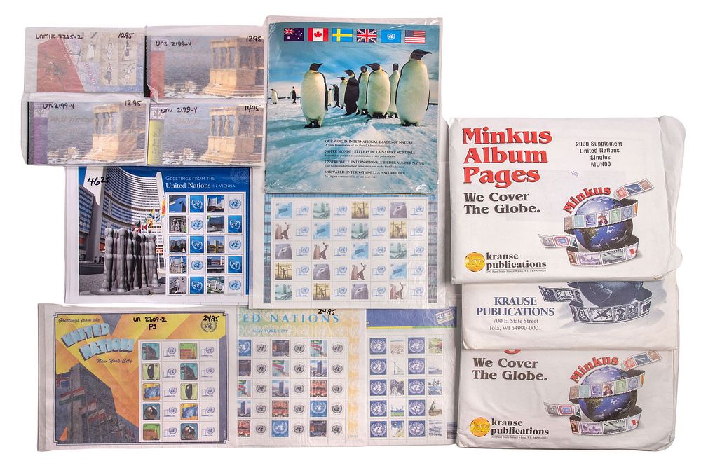 Lot 229: UN and World Stamp Assortment
