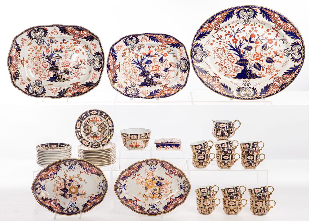 Lot 231: Royal Crown Derby Imari Porcelain Collection