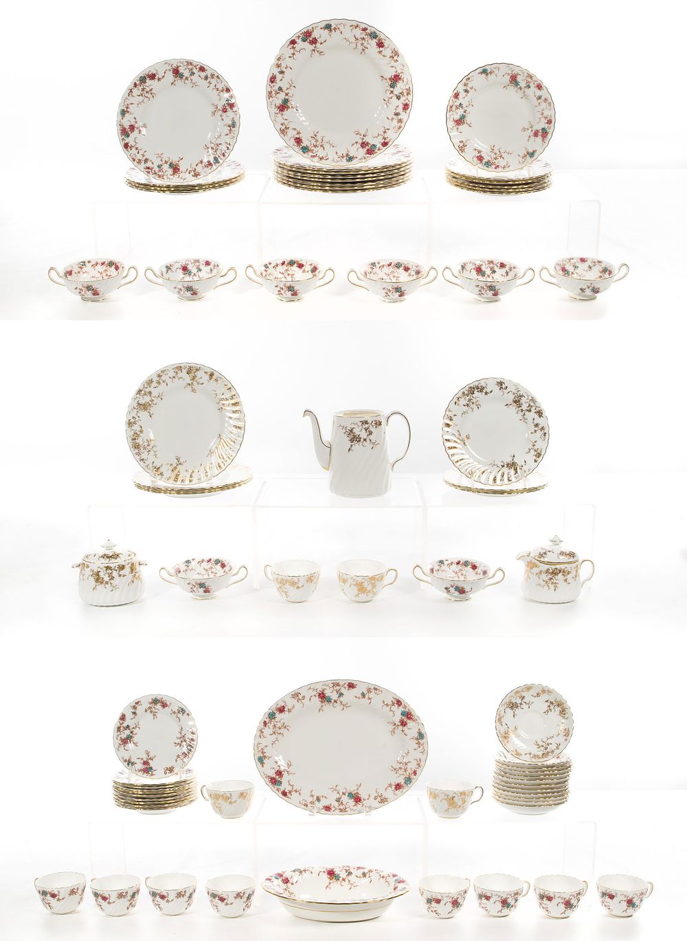 Lot 233: Minton Ancestral China Service