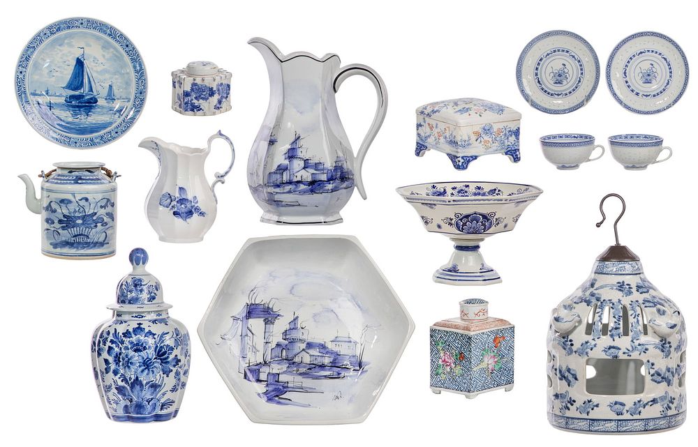 Lot 253: Decorative Porcelain Assortment