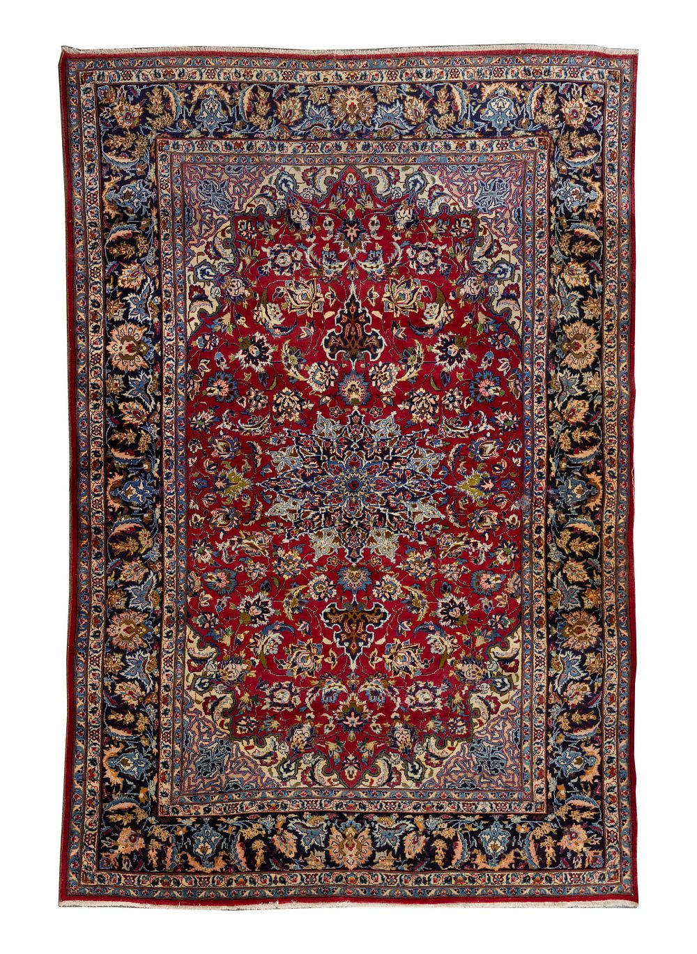 Lot 296: Indo-Persian Wool Rug