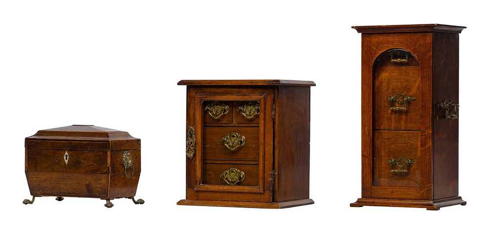 Lot 330: Army and Navy CSL Campaign Boxes