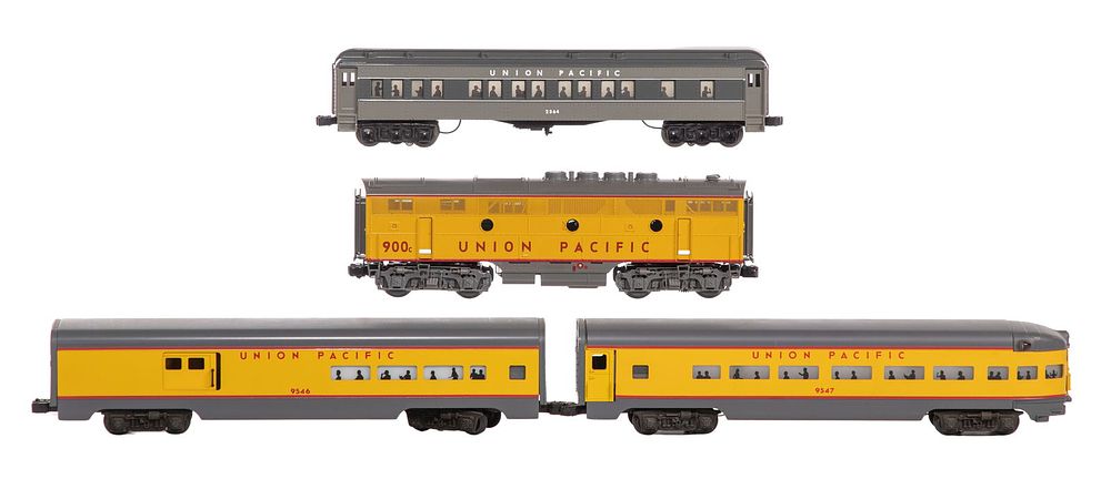 Lot 339: Lionel Model Train O Scale Union Pacific Assortment
