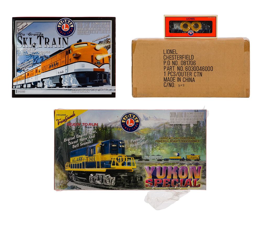 Lot 348: Lionel Model Train O Scale Assortment