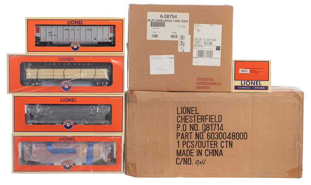Lot 356: Lionel Model Train O Scale Assortment