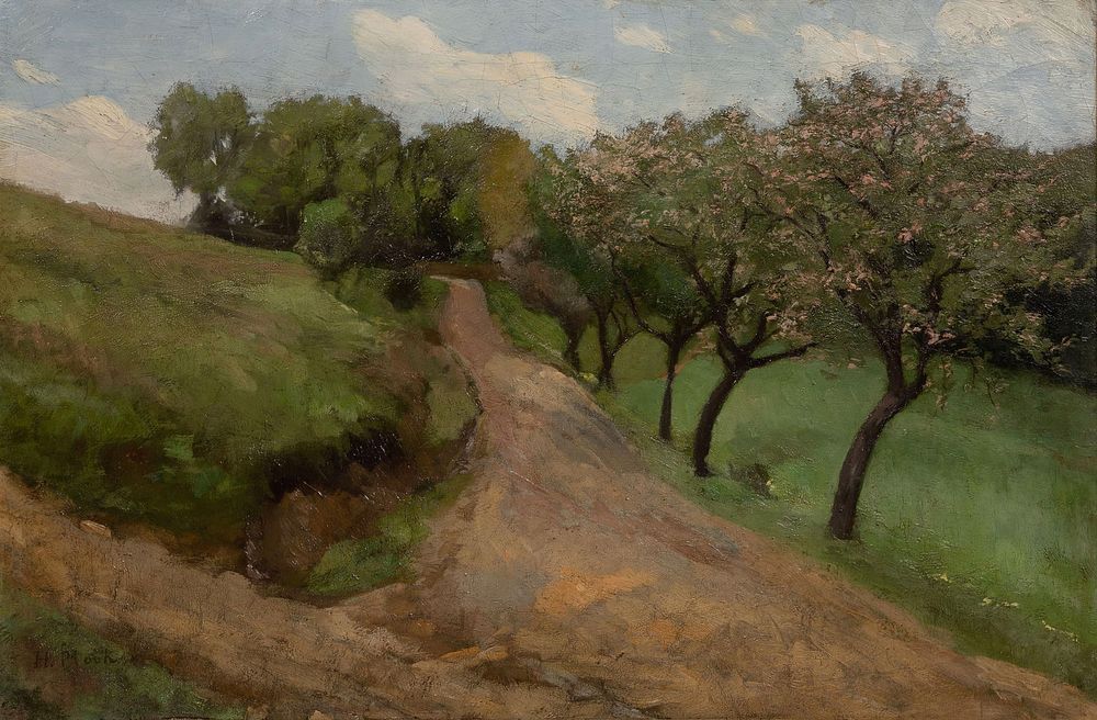 Lot 152: Hermann Christian Plock (German, 1858-1920) Oil on Canvas