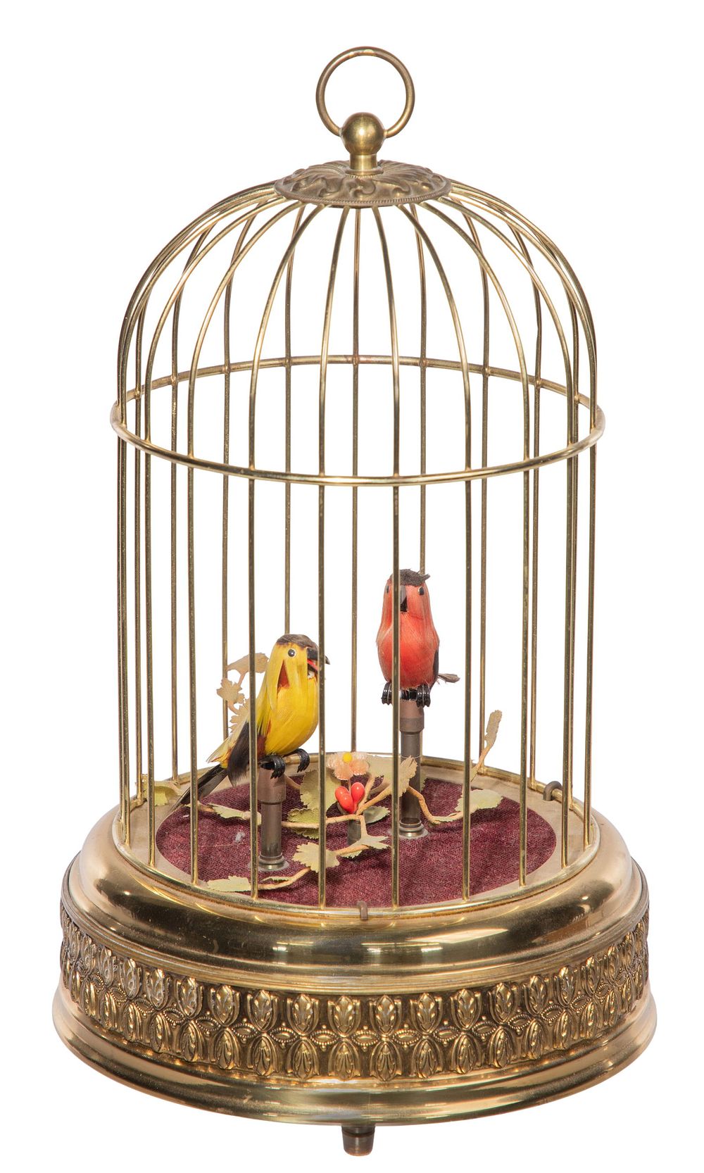 Lot 205: German Automaton Birdcage