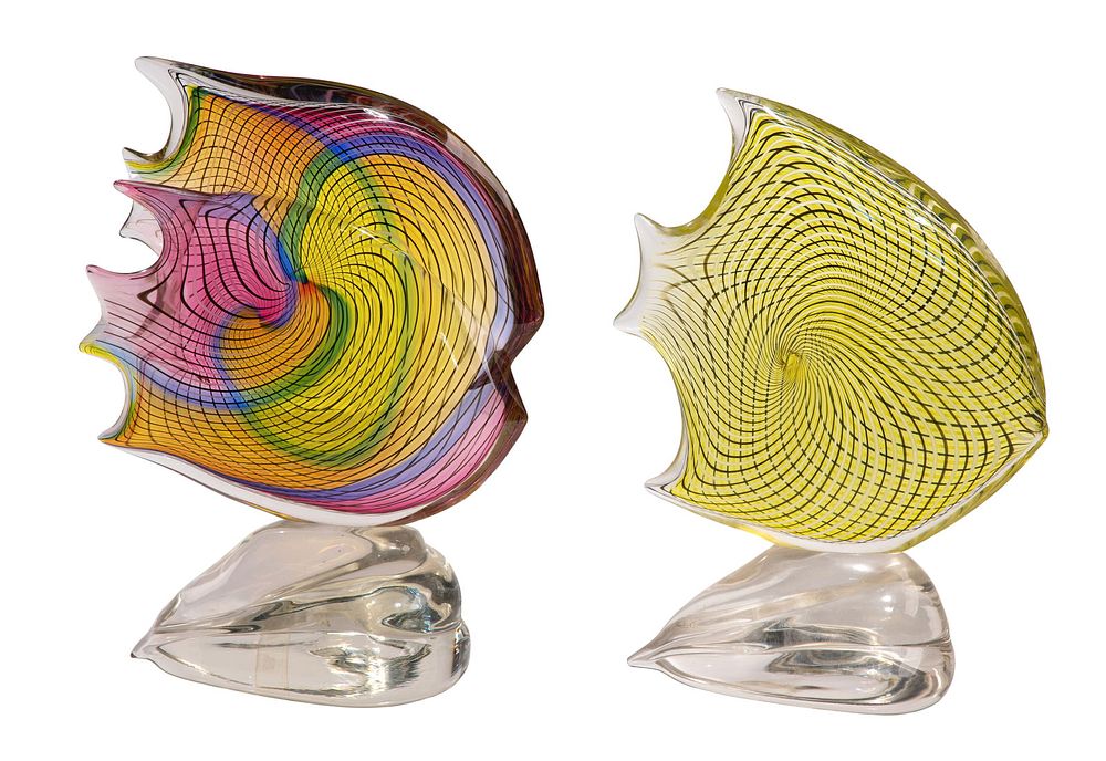 Lot 217: Seguso Viro Murano Art Glass Fish