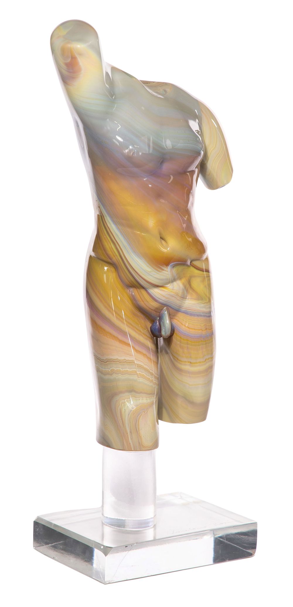 Lot 219: Loredano Rosin (Italian, 1936-1991) Art Glass Sculpture