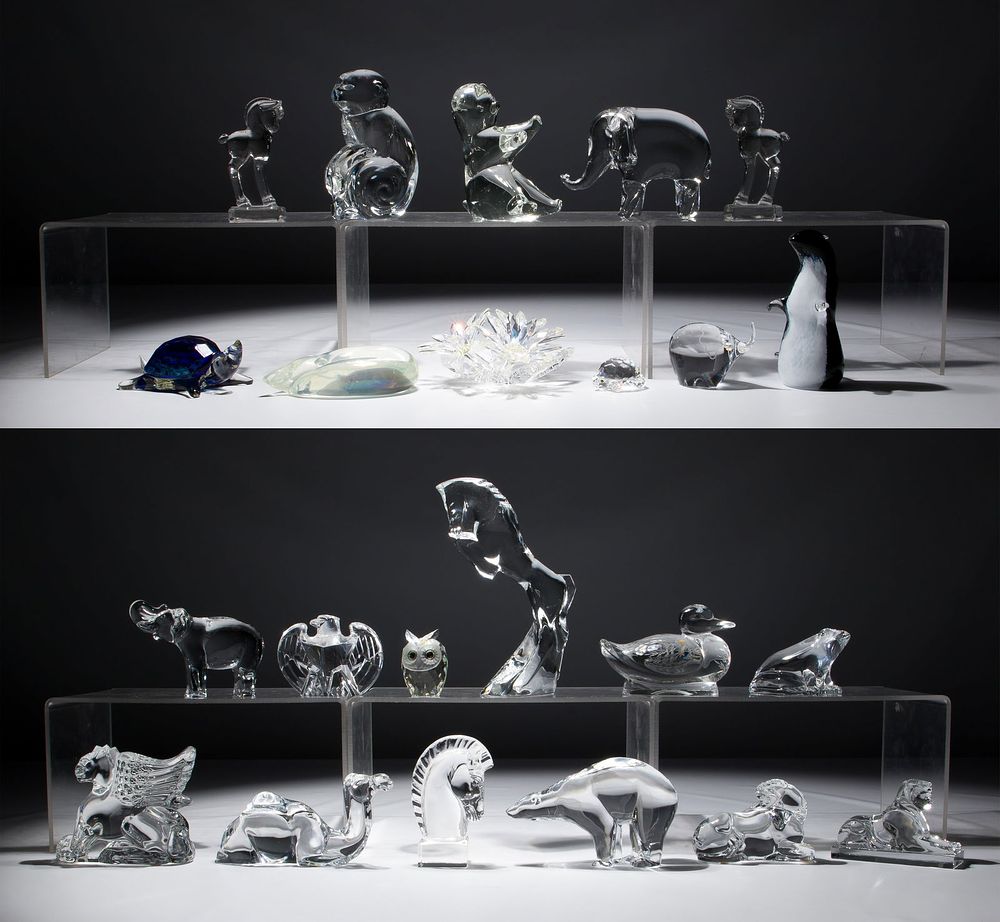 Lot 224: Crystal Animal Assortment
