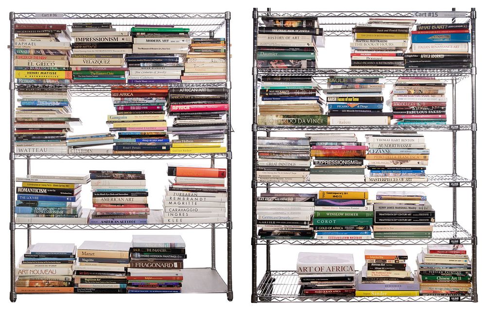 Lot 244: Art Reference Book Assortment