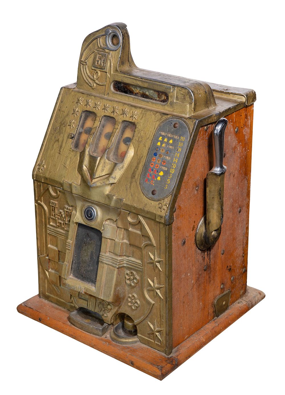 Lot 248: Mills 5c Slot Machine