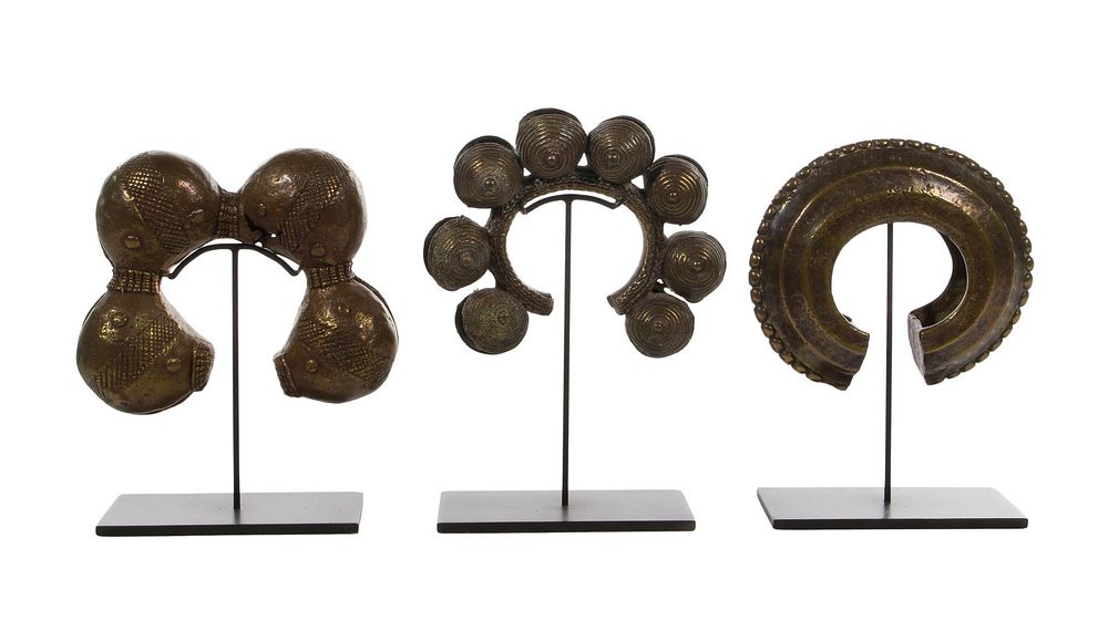 Lot 285: African Copper Alloy Anklet Assortment