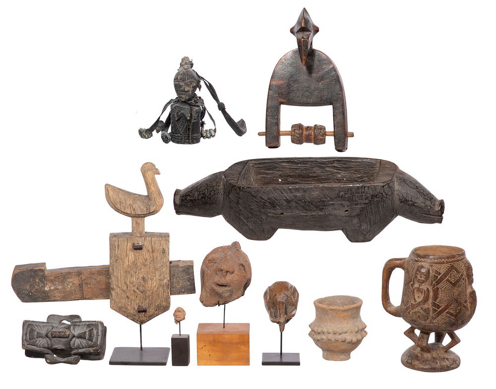 Lot 289: African Object Assortment