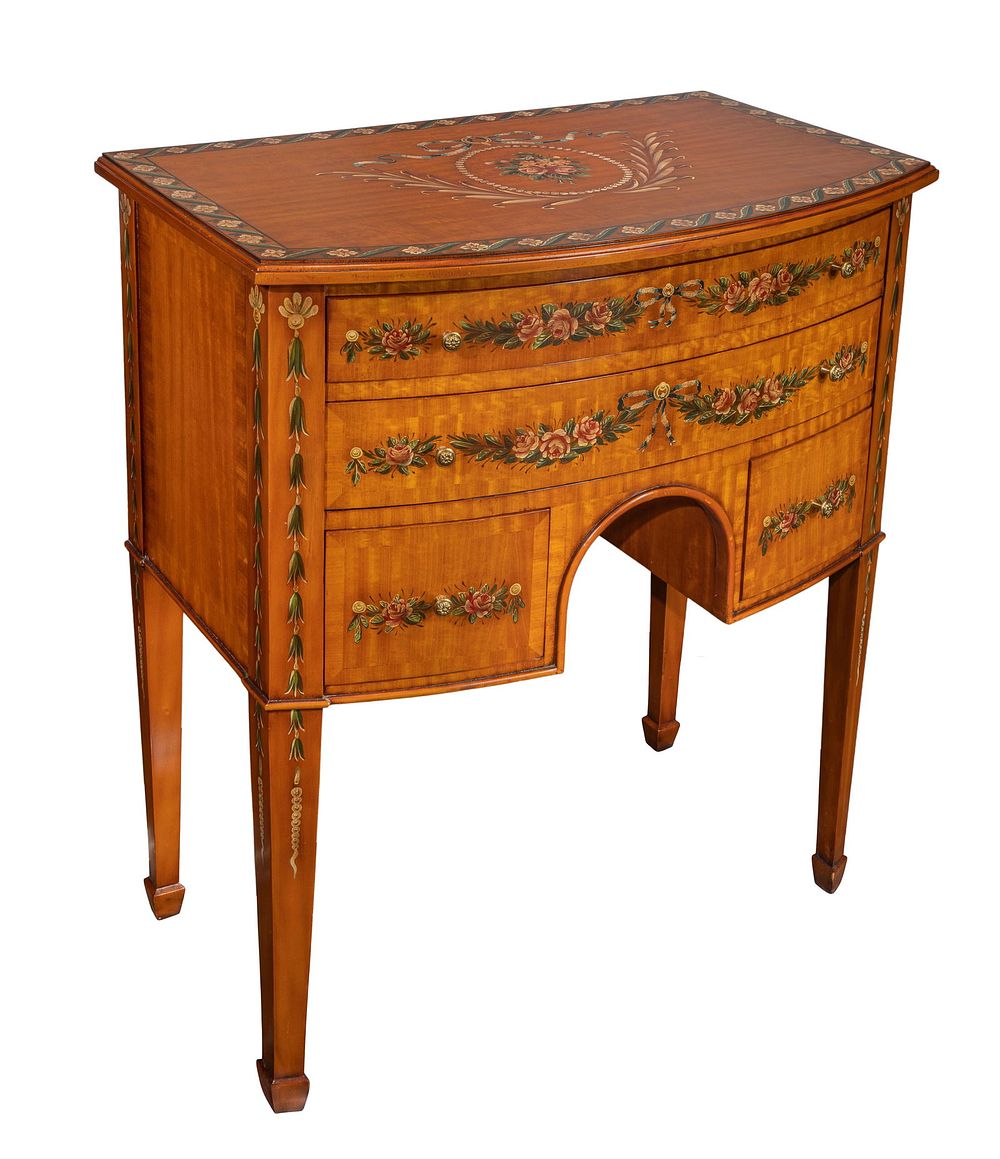 Lot 188: Brian Andrew Bow Front Chest