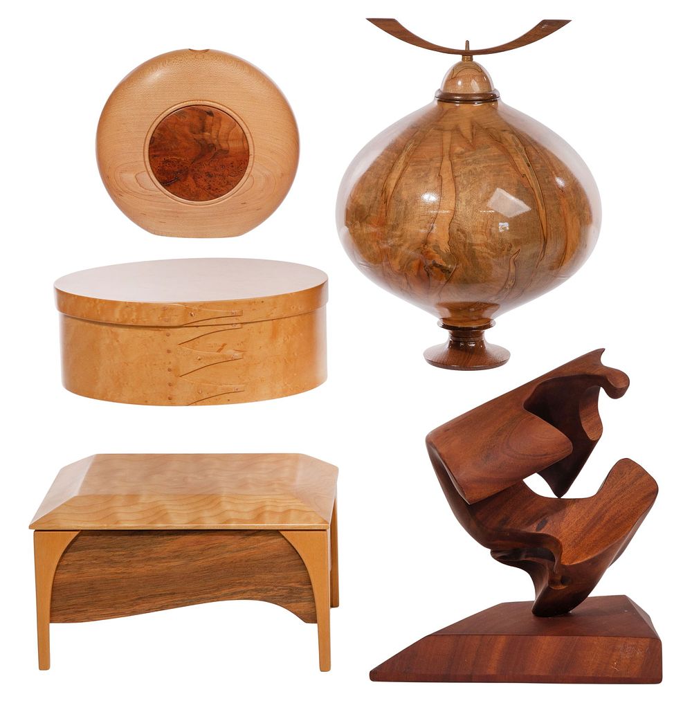 Lot 196: Wood Sculpture Assortment