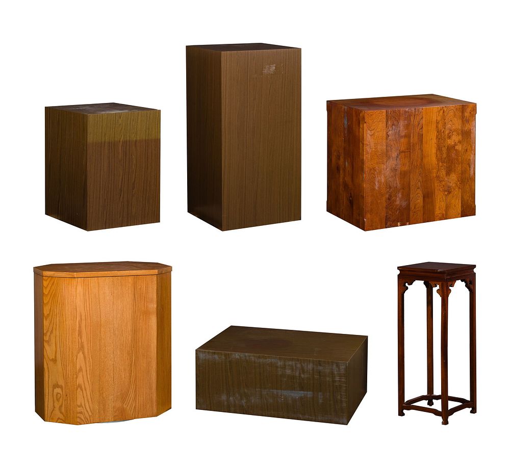 Lot 202: Wood Stand Assortment