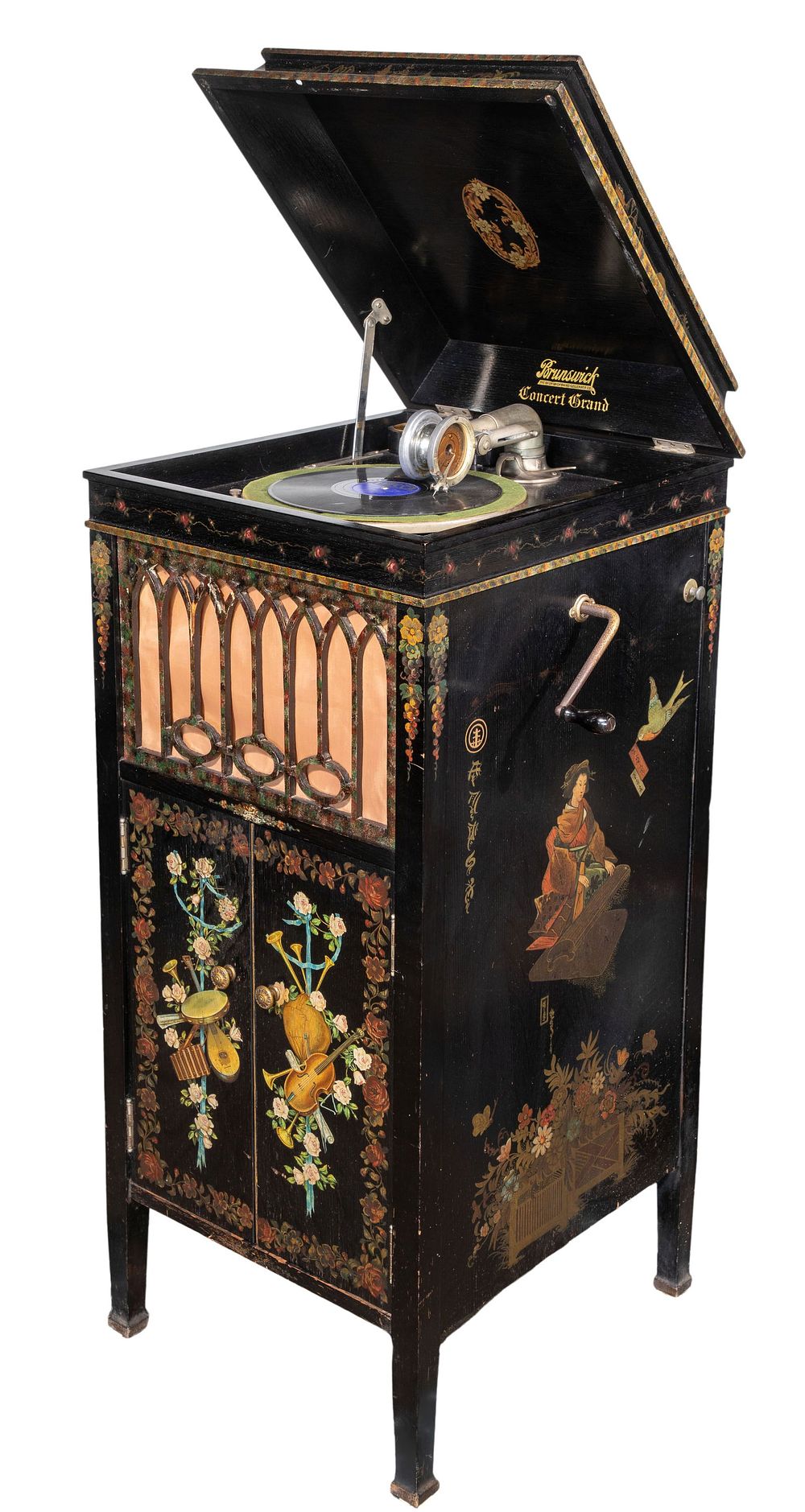 Lot 214: Brunswick Concert Grand Victrola