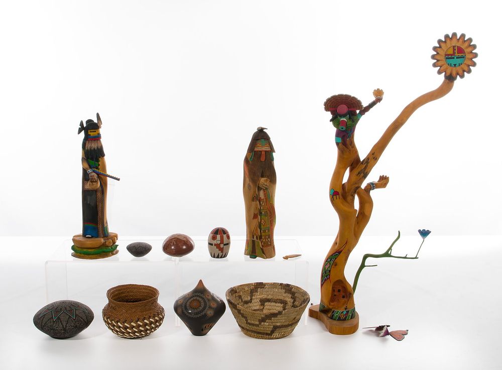 Lot 246: Native American Decorative Art Assortment