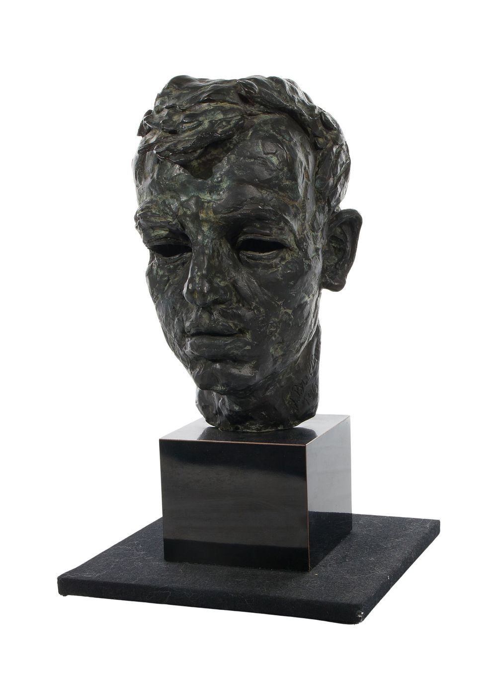 Lot 155: Fredda Brilliant (Polish, 1903-1999) 'Andre Voznesensky' Bronze Bust